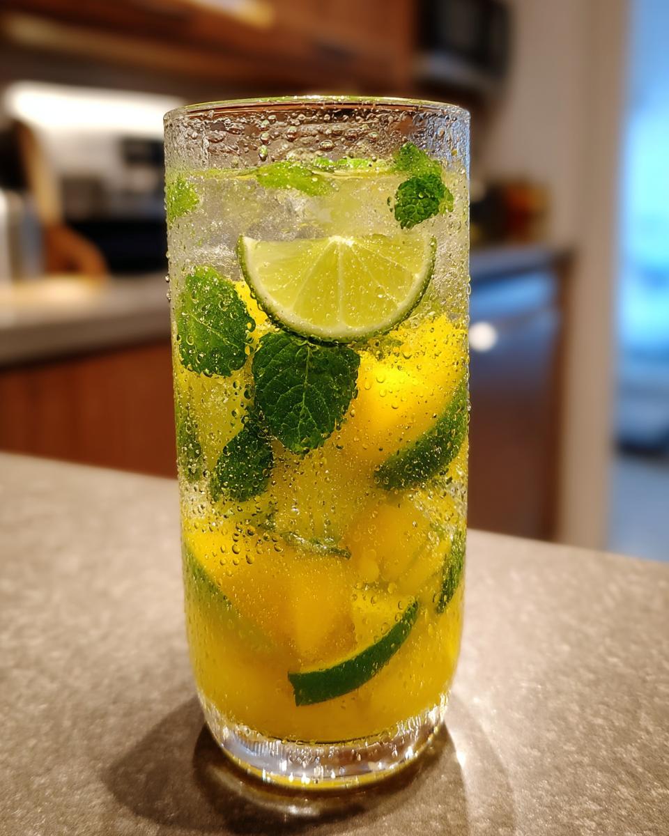 Mango Mojito Mocktail – Summer BBQ Delight - detail 3