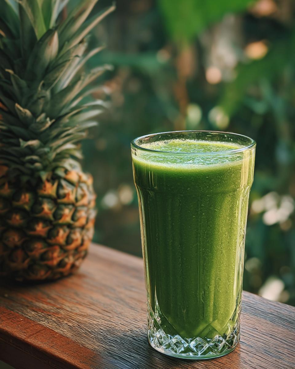 Mango Pineapple Kale Smoothie - detail 1