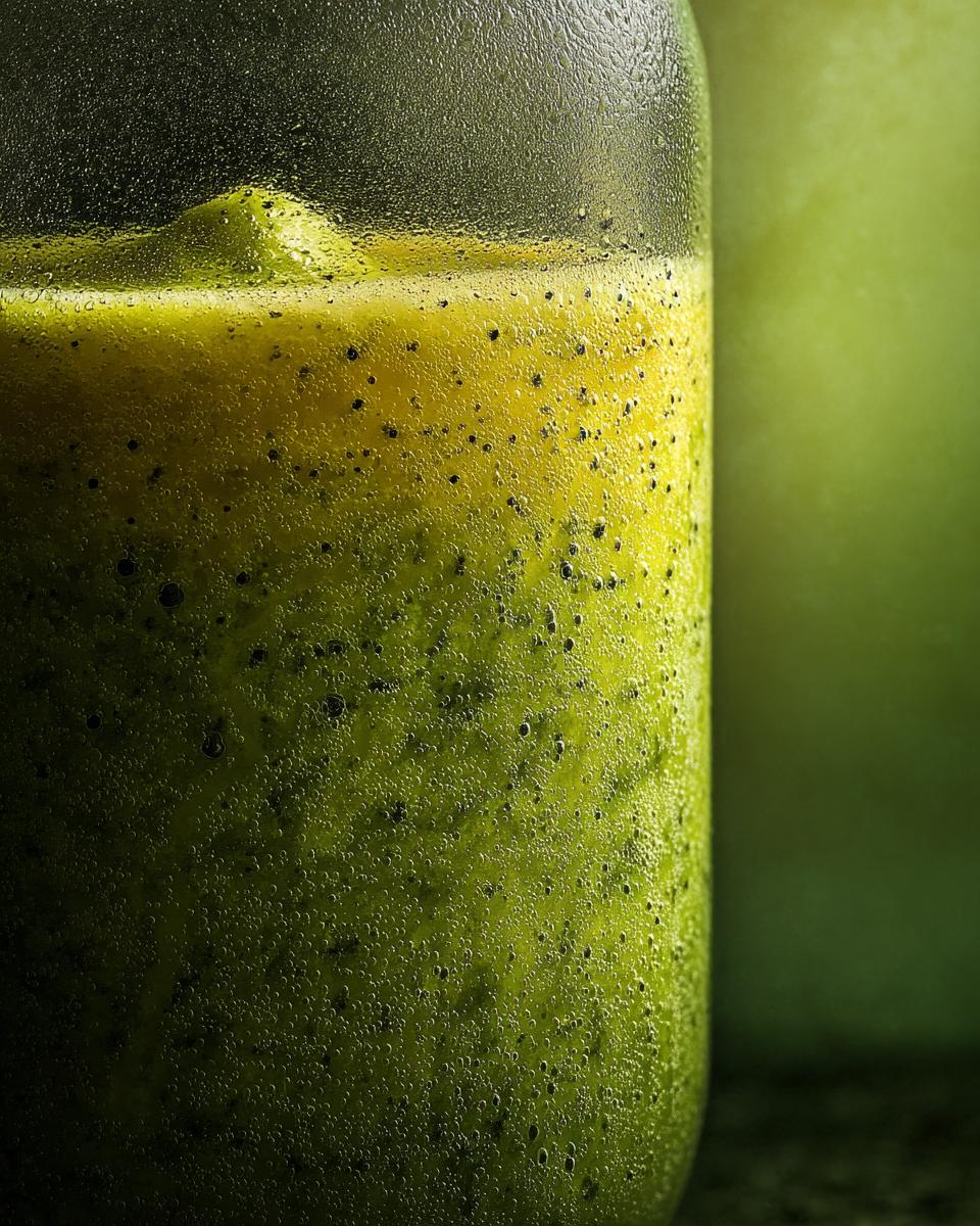 Mango Pineapple Kale Smoothie - detail 3