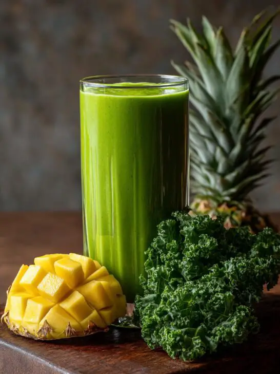 Mango Pineapple Kale Smoothie