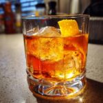 Maple Bourbon Old Fashioned with Orange Bitters