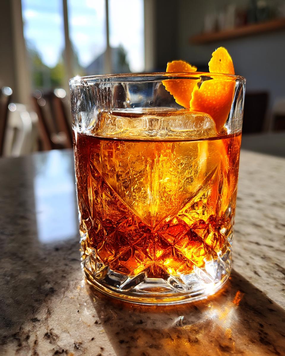 Maple Fig Old Fashioned Cocktail - detail 4