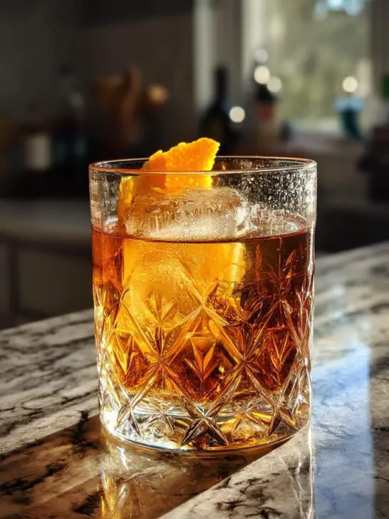 Maple Fig Old Fashioned Cocktail