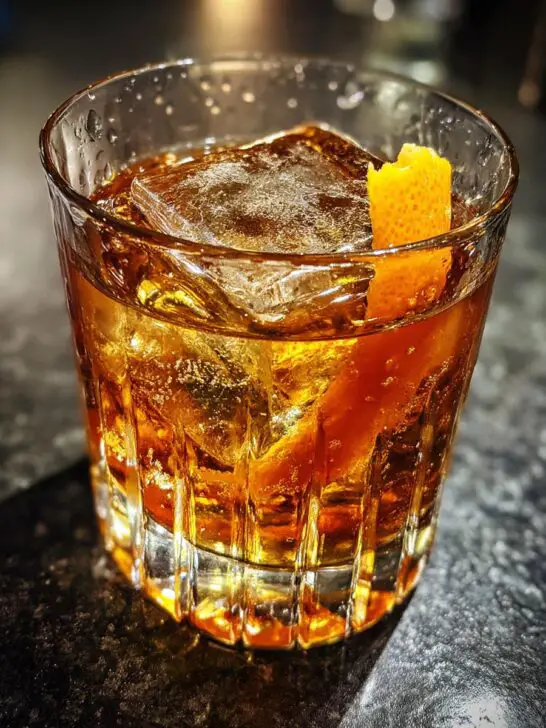 Maple Old Fashioned Cocktail