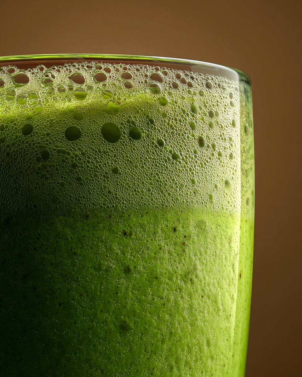 Matcha Pear Smoothie - detail 3