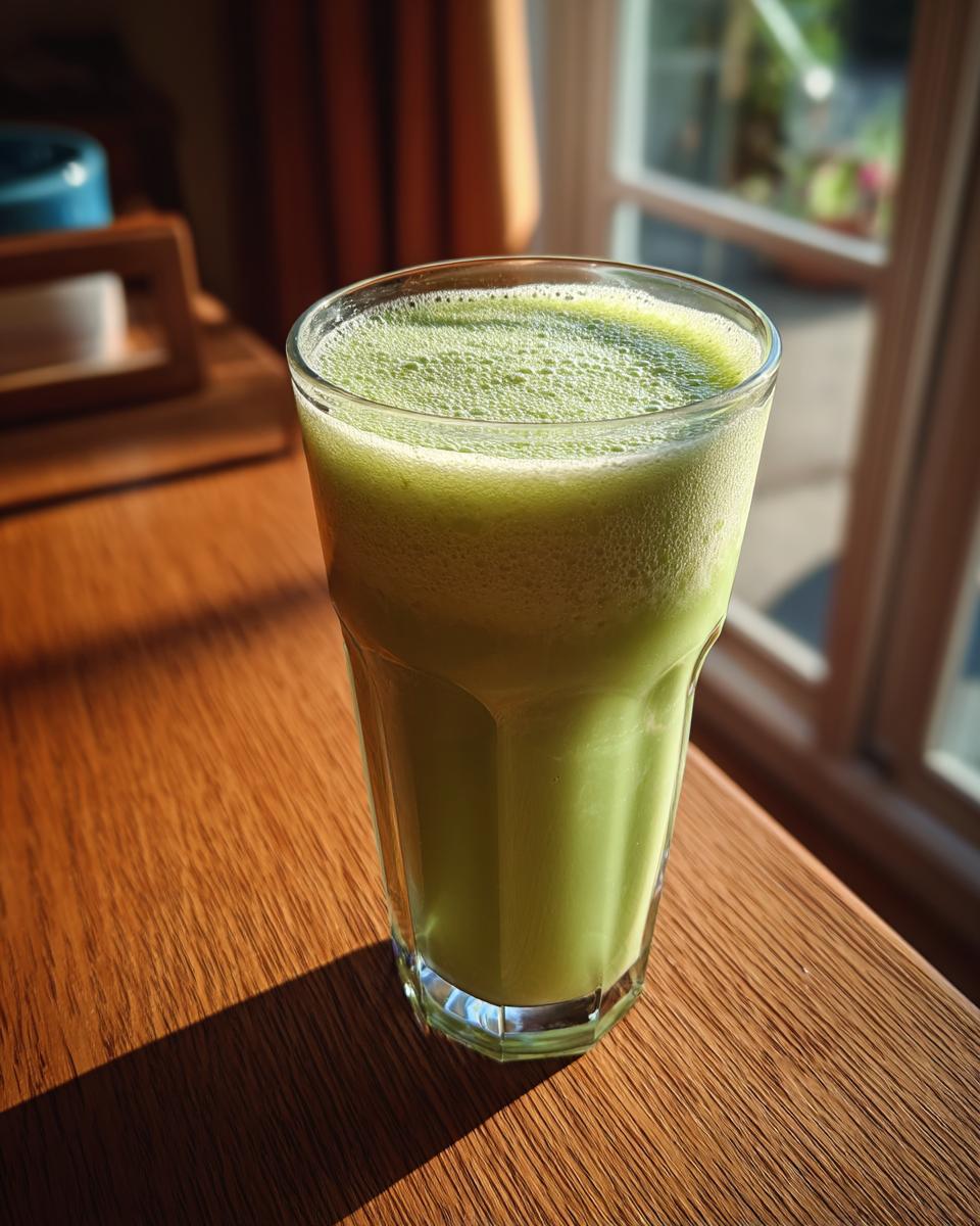 Matcha Pear Smoothie - detail 3
