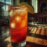 Mexican Shrimp Cocktail Michelada with Spicy Tomato Lager