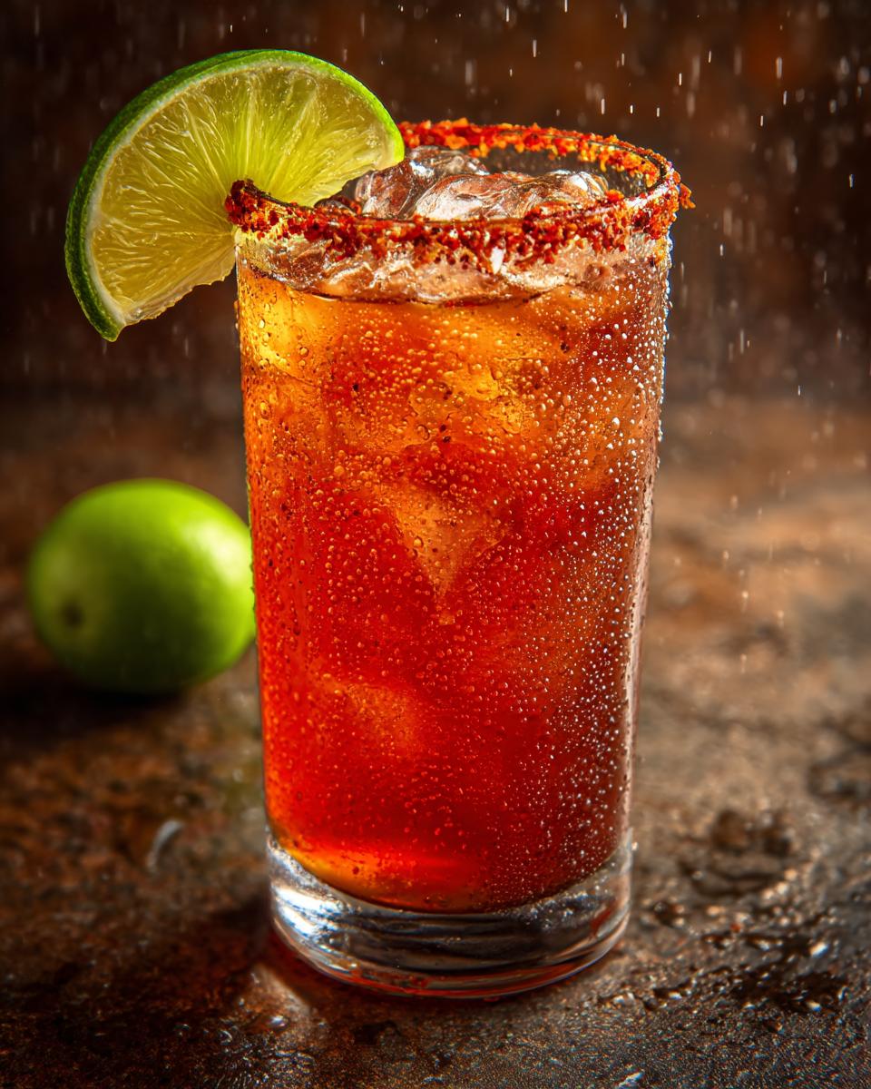 Mexican Shrimp Cocktail Michelada with Spicy Tomato Lager - detail 6