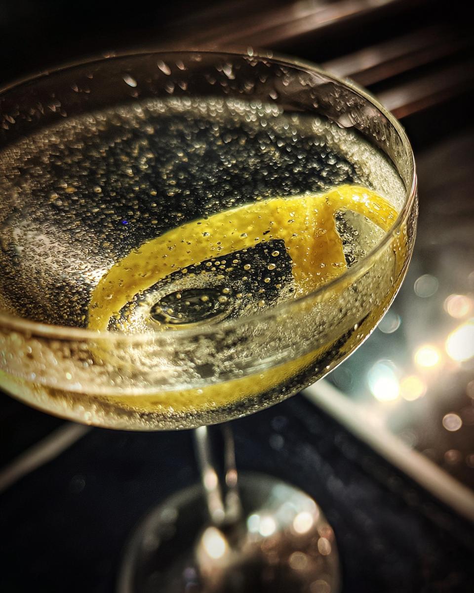 Milady’s Martini Cocktail - detail 1