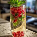 Minted Pomegranate Champagne Kiss