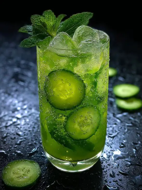 Moonlit Mint Cucumber Fizz