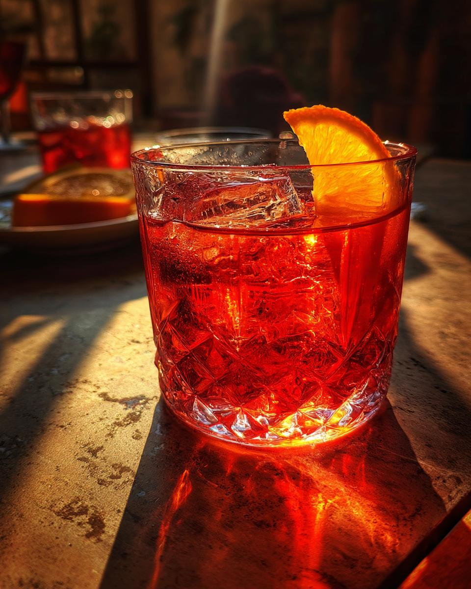 Negroni Cocktail - detail 1