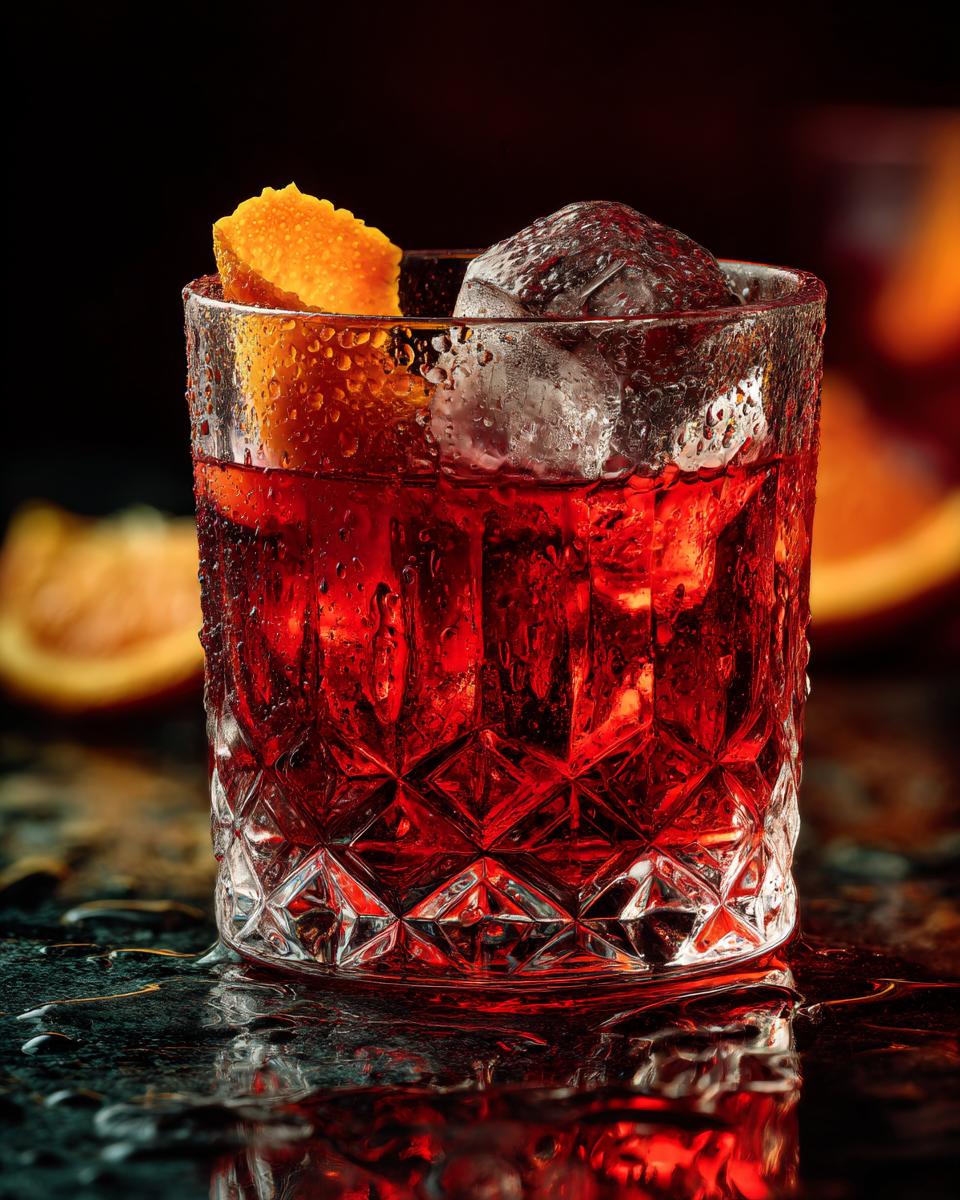 Negroni Cocktail - detail 3