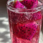 New Year’s Eve Dragonfruit Vodka Splash