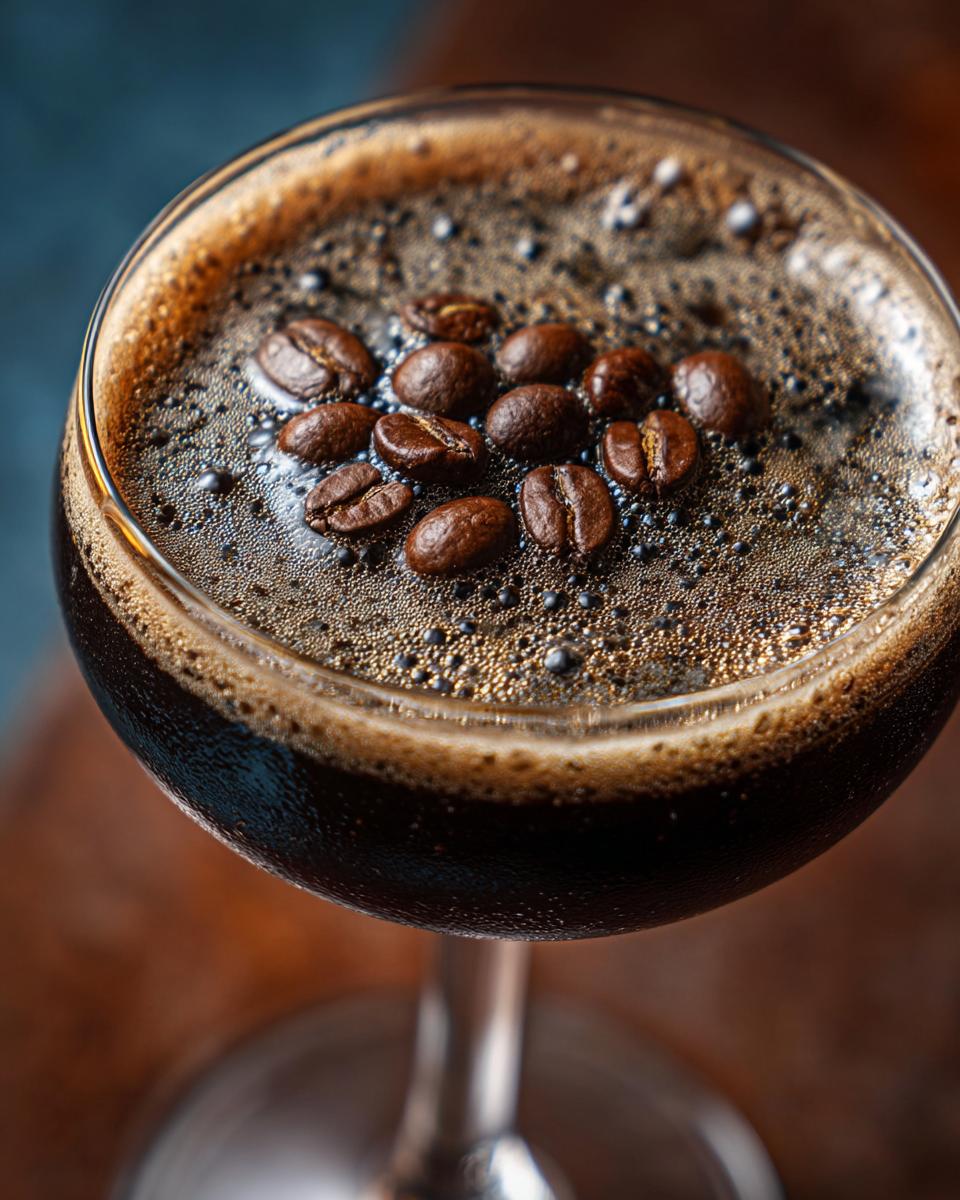New Year’s Eve Espresso Martini Twist - detail 1