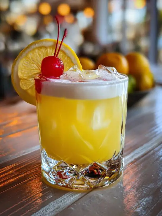 Non-Alcoholic Whiskey Sour Non-Alcoholic Classic
