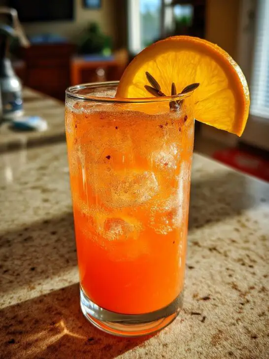 Orange Cardamom Cooler