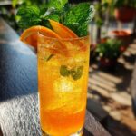 Orange Ginger Sparkler Mocktail