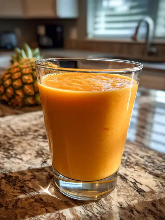 Papaya Pineapple Smoothie