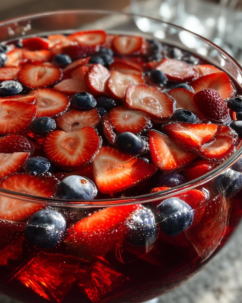 Patriotic Punch 4th of July - detail 1