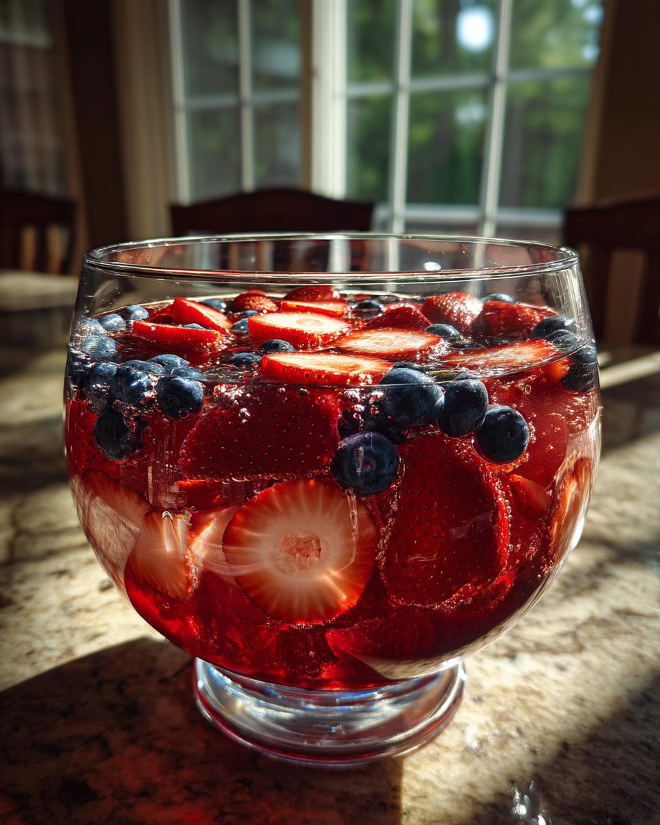 Patriotic Punch 4th of July - detail 3
