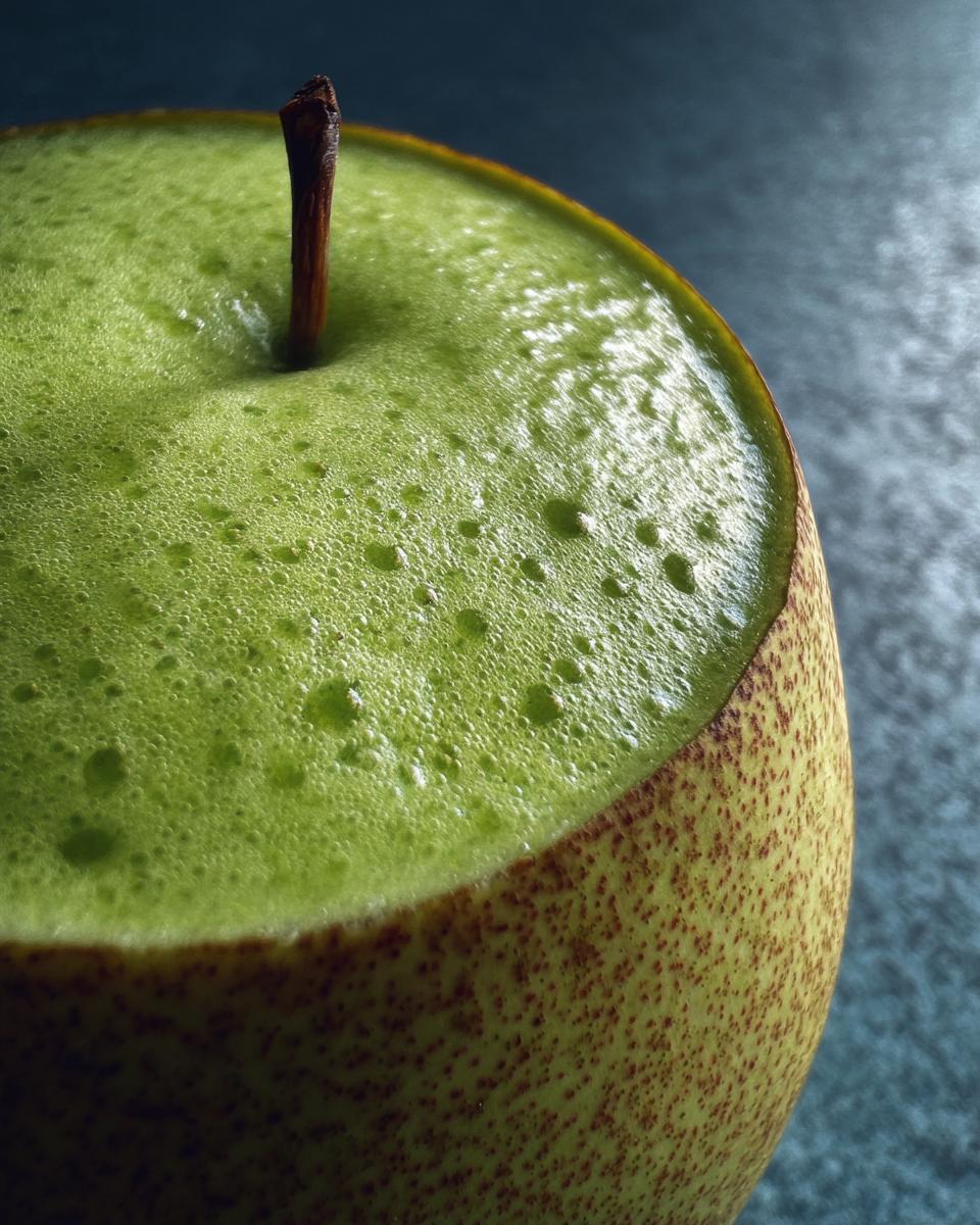 Pear Almond Butter Smoothie - detail 1