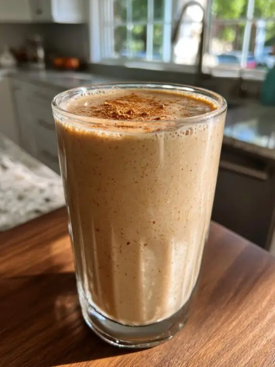 Pear Almond Butter Smoothie
