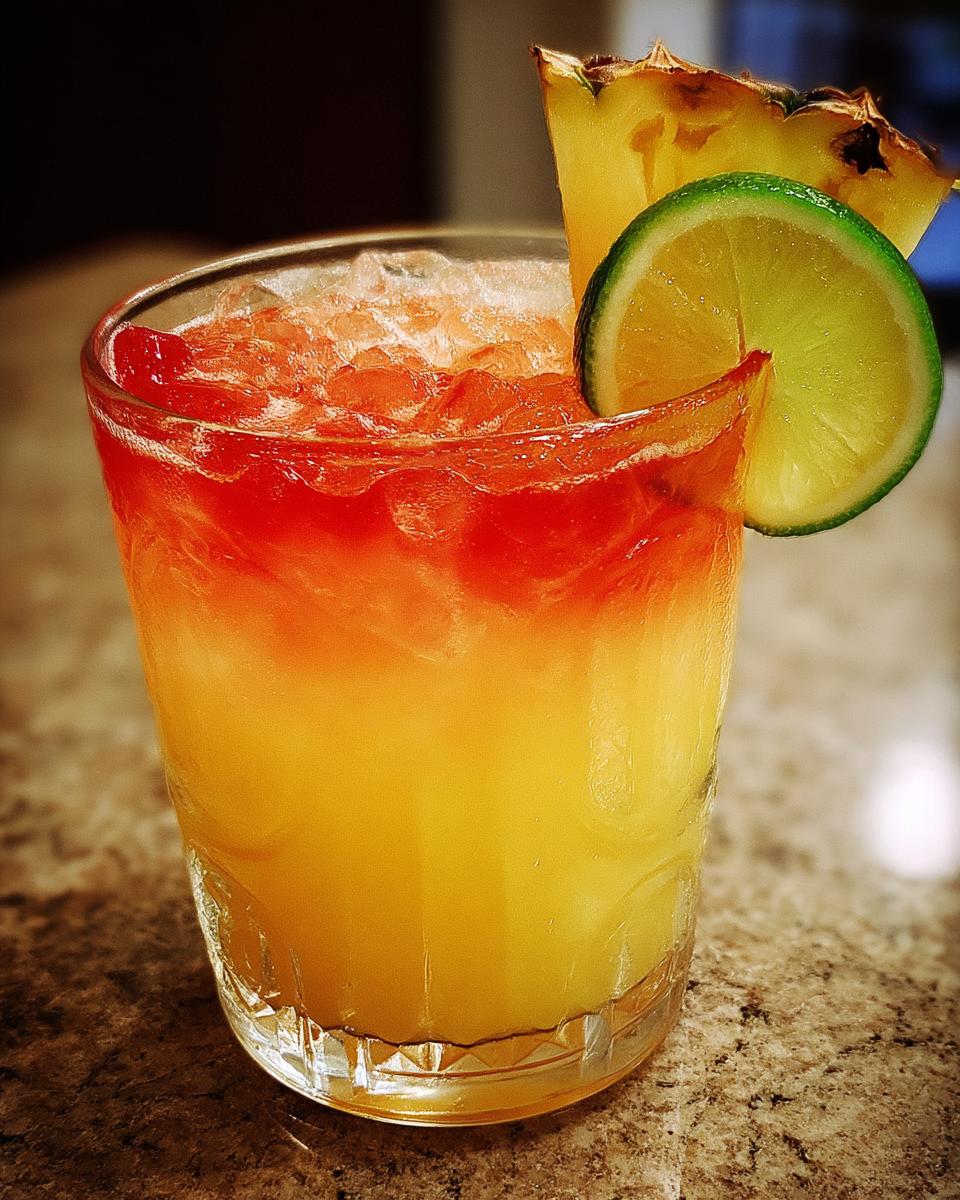 Pineapple Coconut Rum Punch – Perfect for the Beach - detail 1