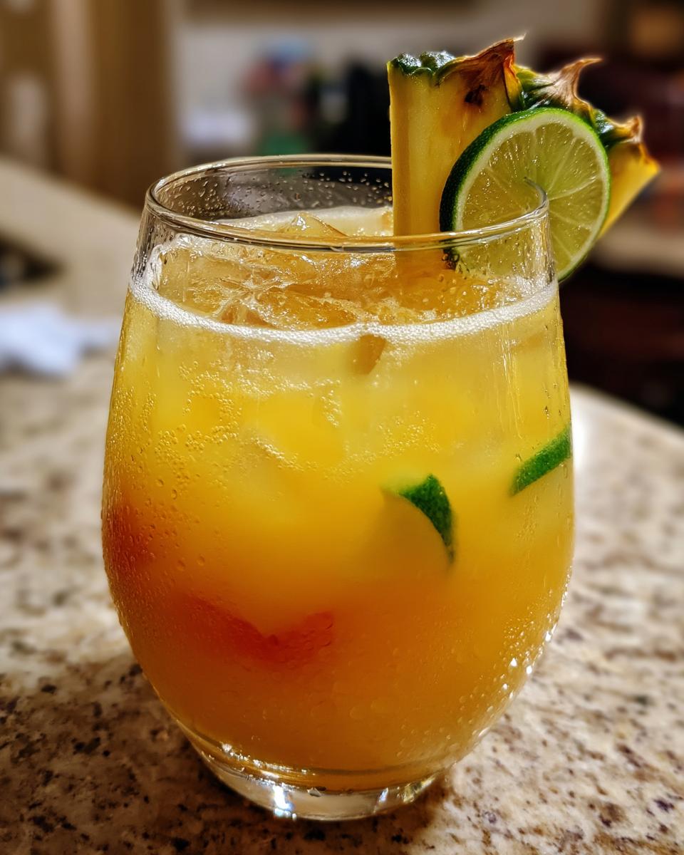 Pineapple Coconut Rum Punch – Perfect for the Beach - detail 3