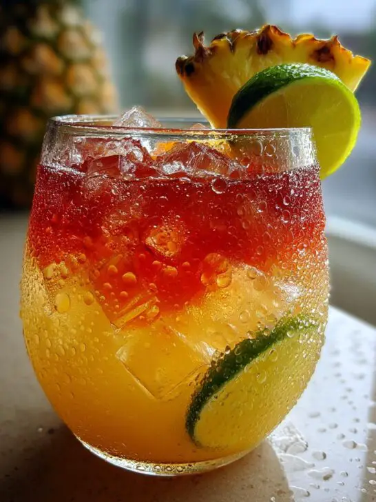 Pineapple Coconut Rum Punch – Perfect for the Beach