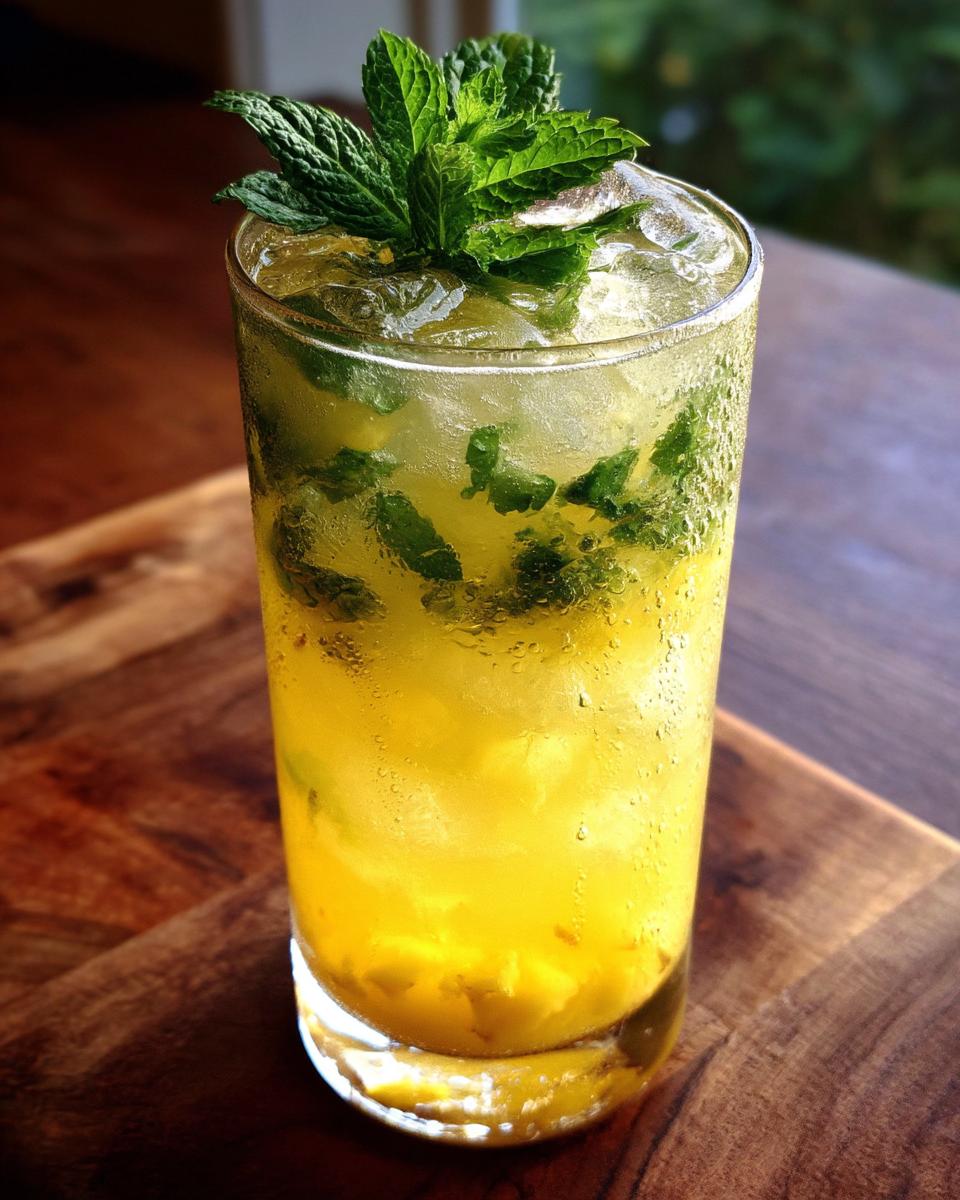 Pineapple Ginger Sparkler (Mocktail) - detail 1