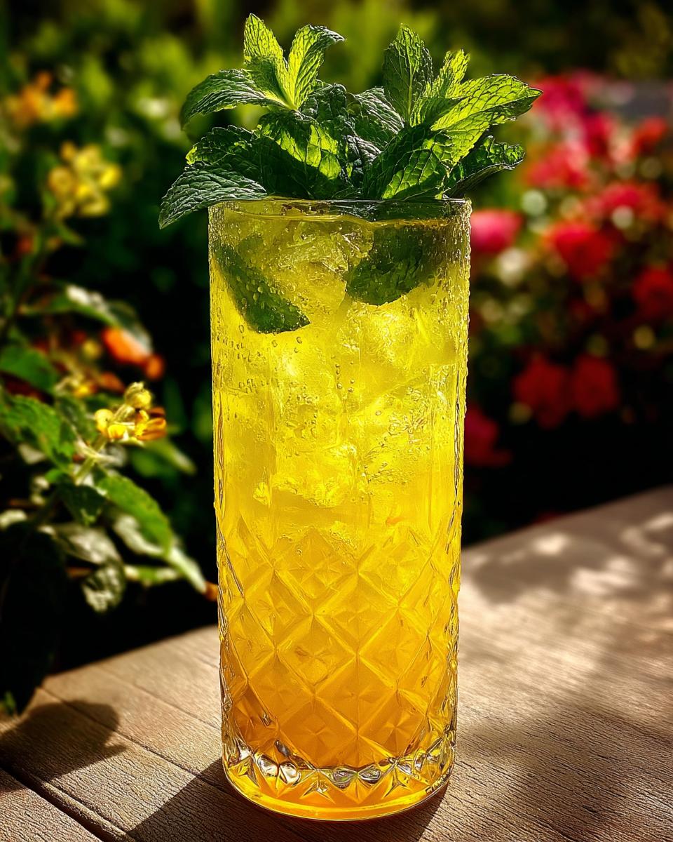 Pineapple Ginger Sparkler (Mocktail) - detail 2