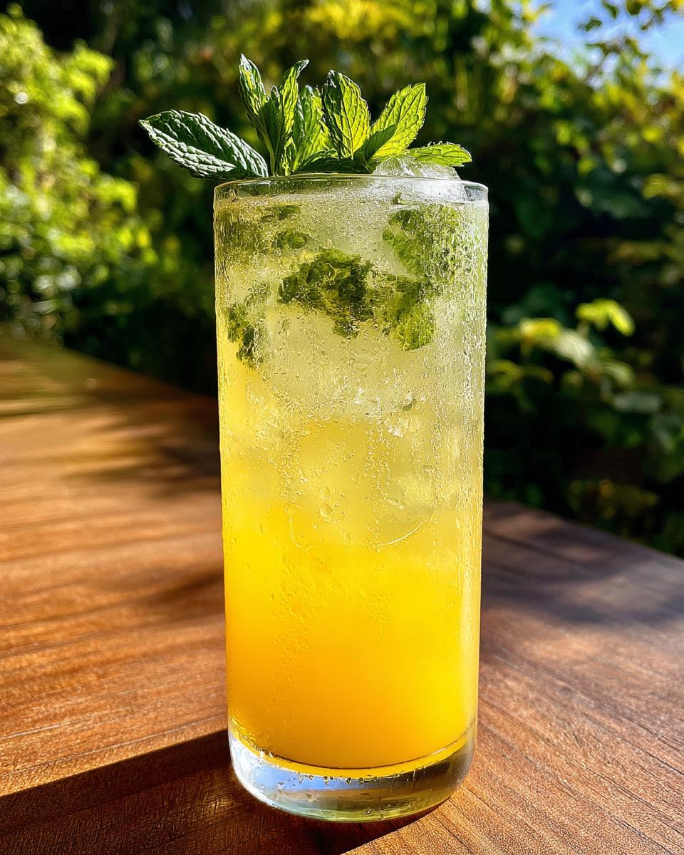 Pineapple Ginger Sparkler (Mocktail) - detail 3