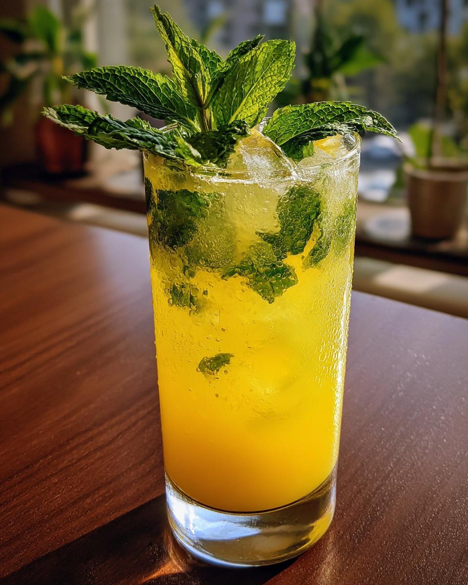 Pineapple Ginger Sparkler (Mocktail) - detail 4