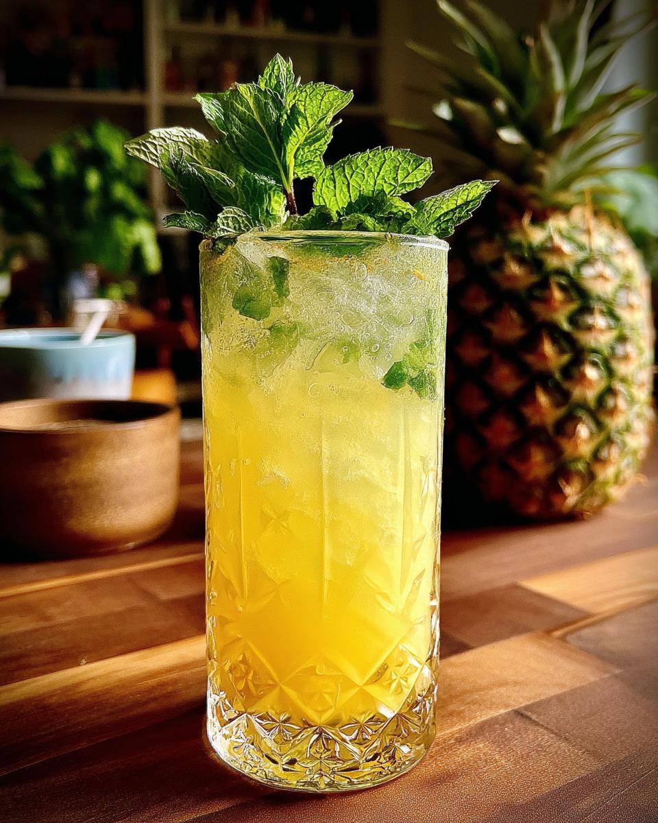 Pineapple Ginger Sparkler (Mocktail) - detail 6