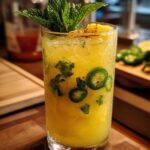 Pineapple Jalapeño Smash Non-Alcoholic Cocktail