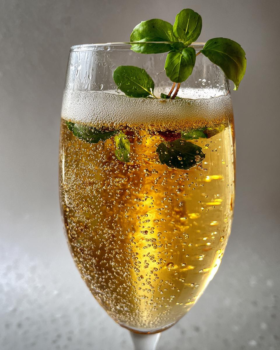 Pineapple Sage Champagne Fizz - detail 3