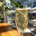 Pineapple Sage Champagne Fizz