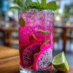 Pink Dragonfruit Mojito