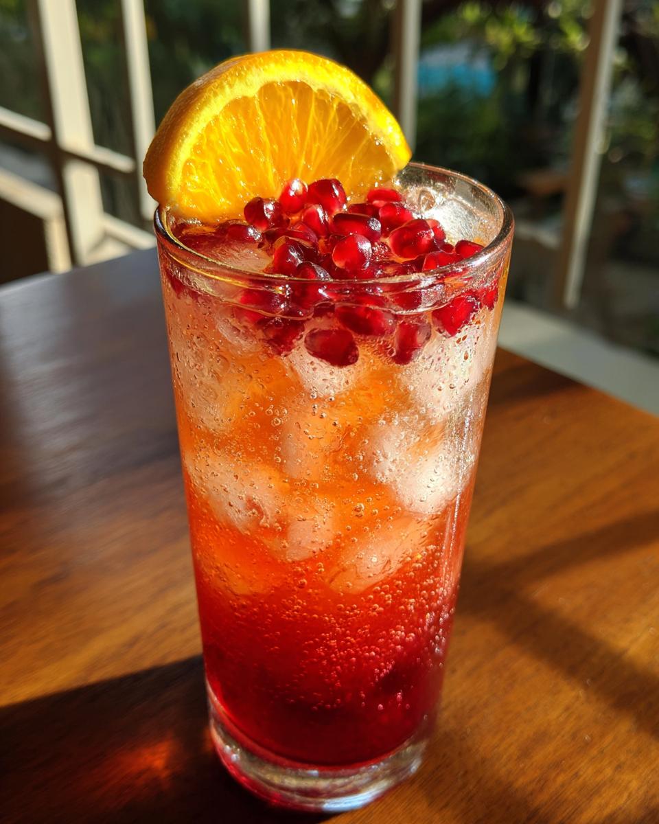 Pomegranate Citrus Punch Mocktail - detail 4