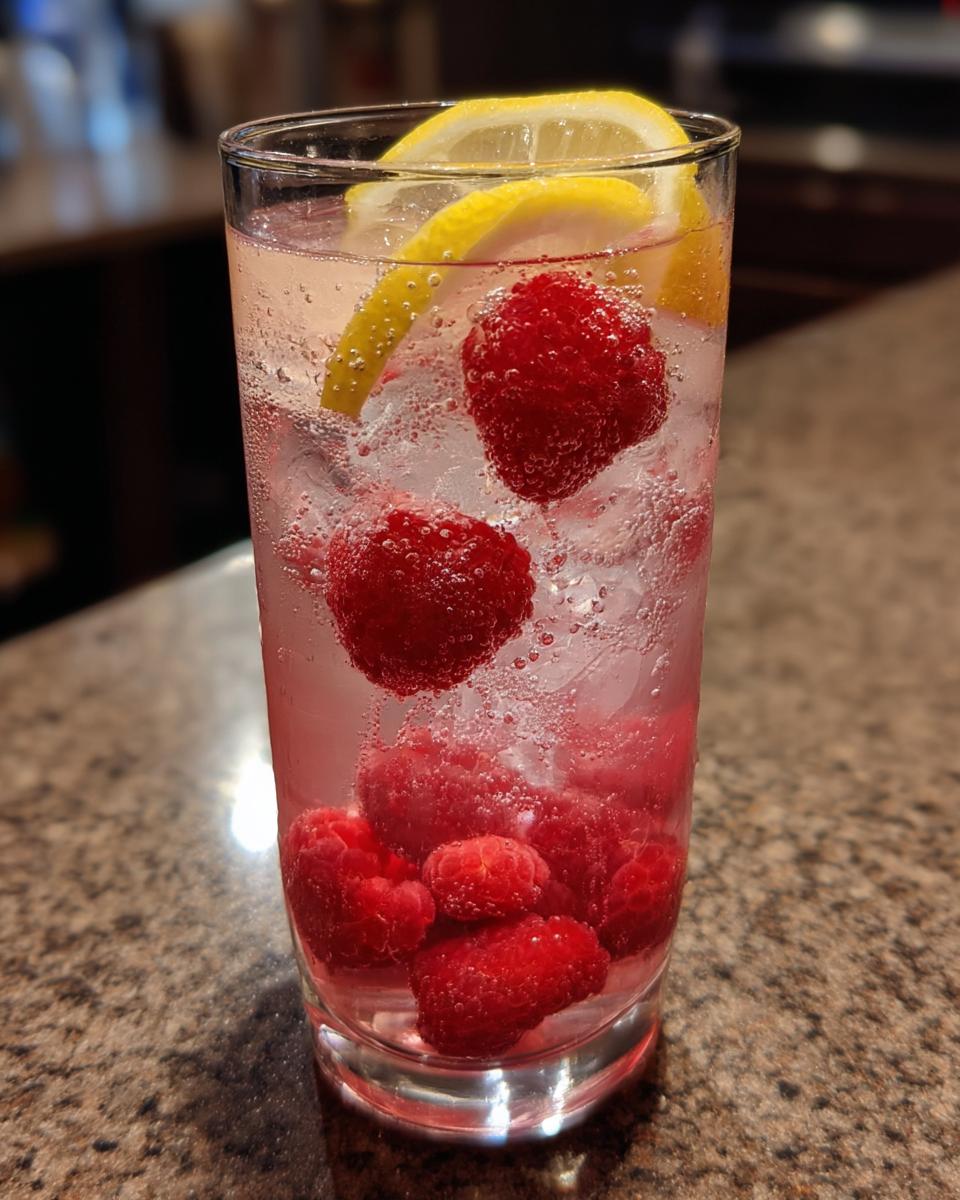Raspberry Lemon Sparkle - detail 1