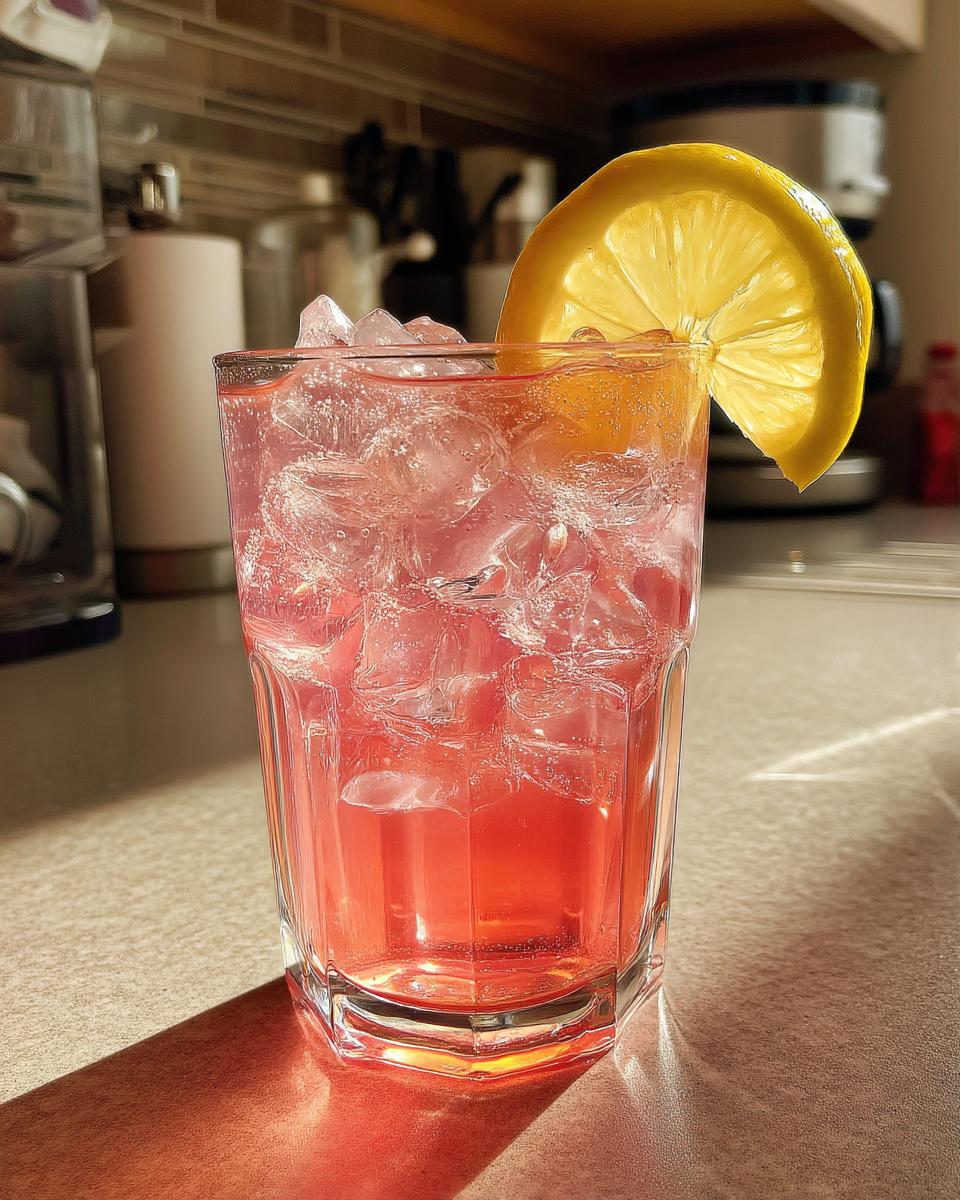 Raspberry Lemon Sparkle - detail 1