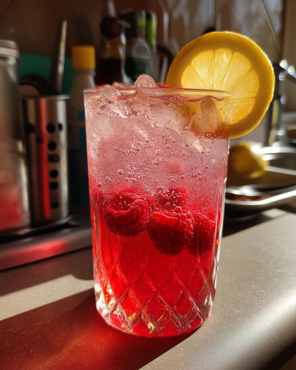 Raspberry Lemon Sparkle - detail 2