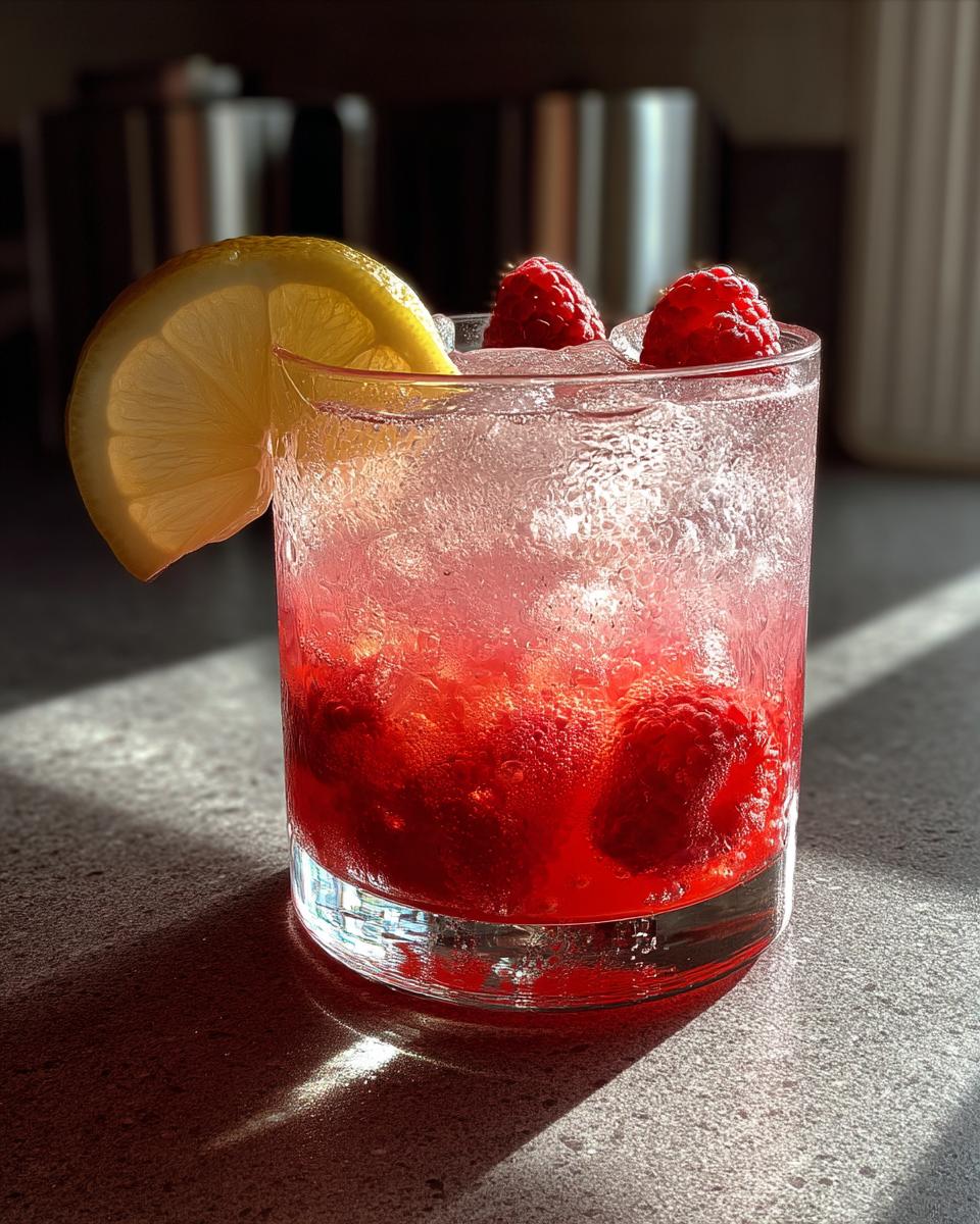 Raspberry Lemon Sparkle - detail 3