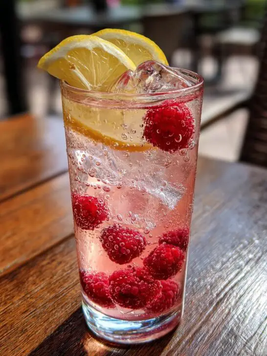 Raspberry Lemon Sparkle