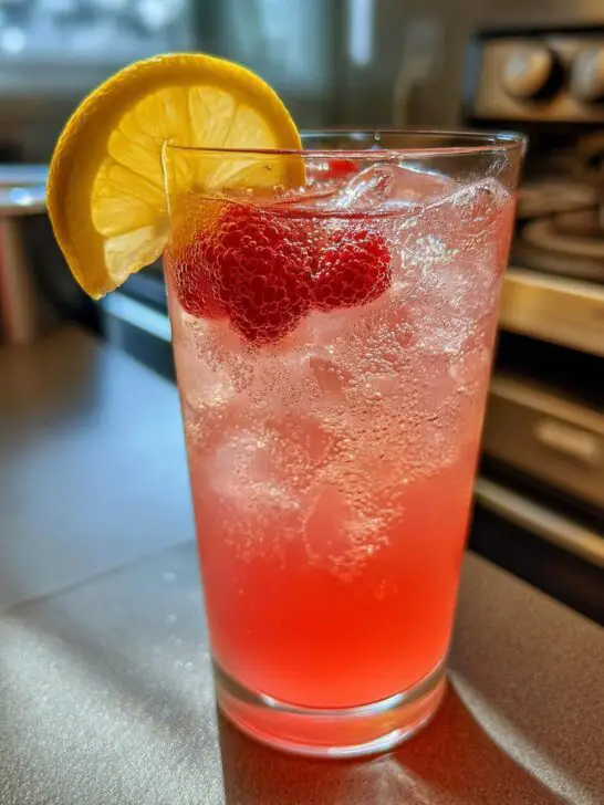 Raspberry Lemon Sparkle