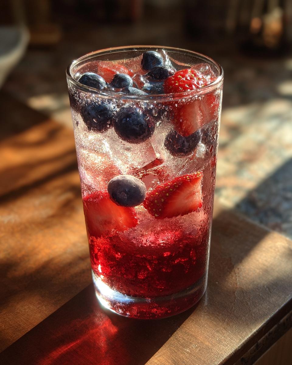 Red, White & Blueberry Fizz – 4th of July Fireworks - detail 1
