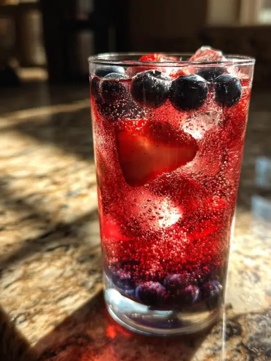 Red, White & Blueberry Fizz – 4th of July Fireworks