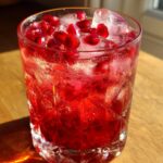 Rosewater Pomegranate Mocktail