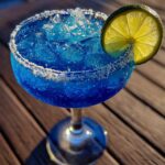 Royal Blue Coconut Margarita